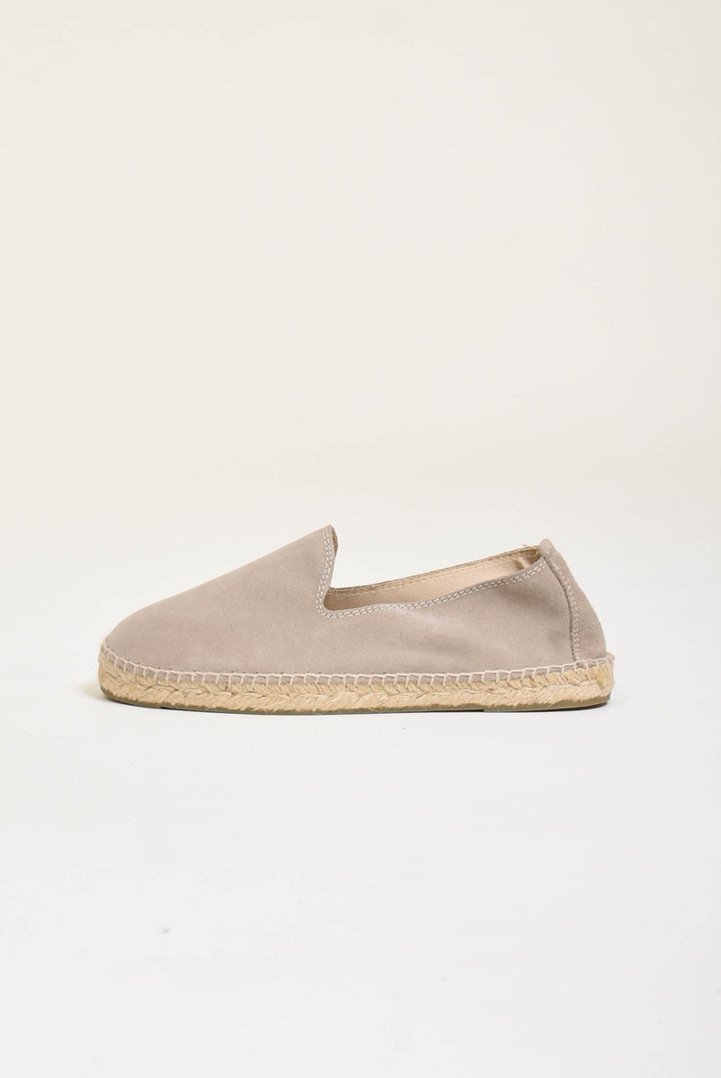 MANEBI Vintage suede hamptons espadrilles