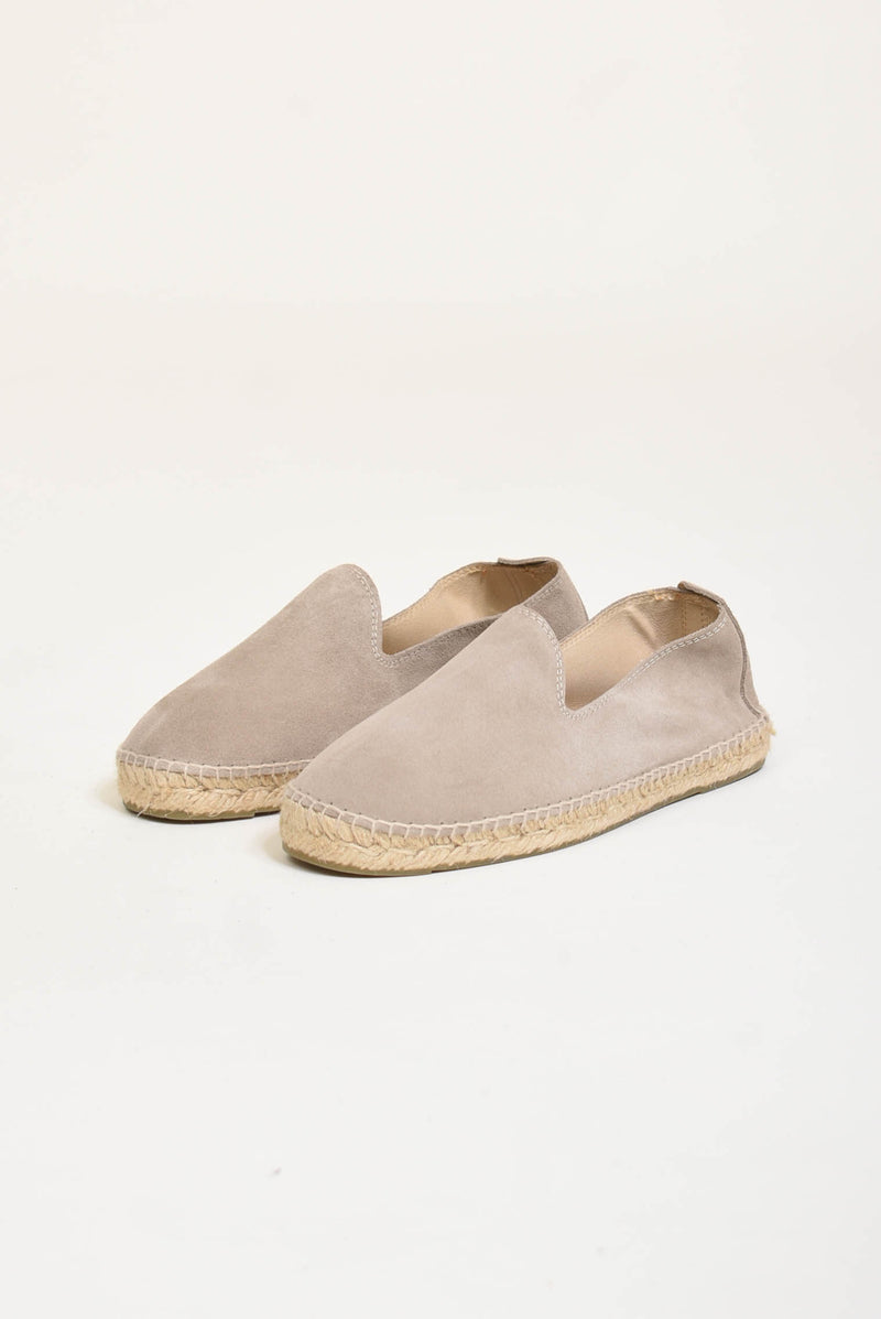 MANEBI Vintage suede hamptons espadrilles