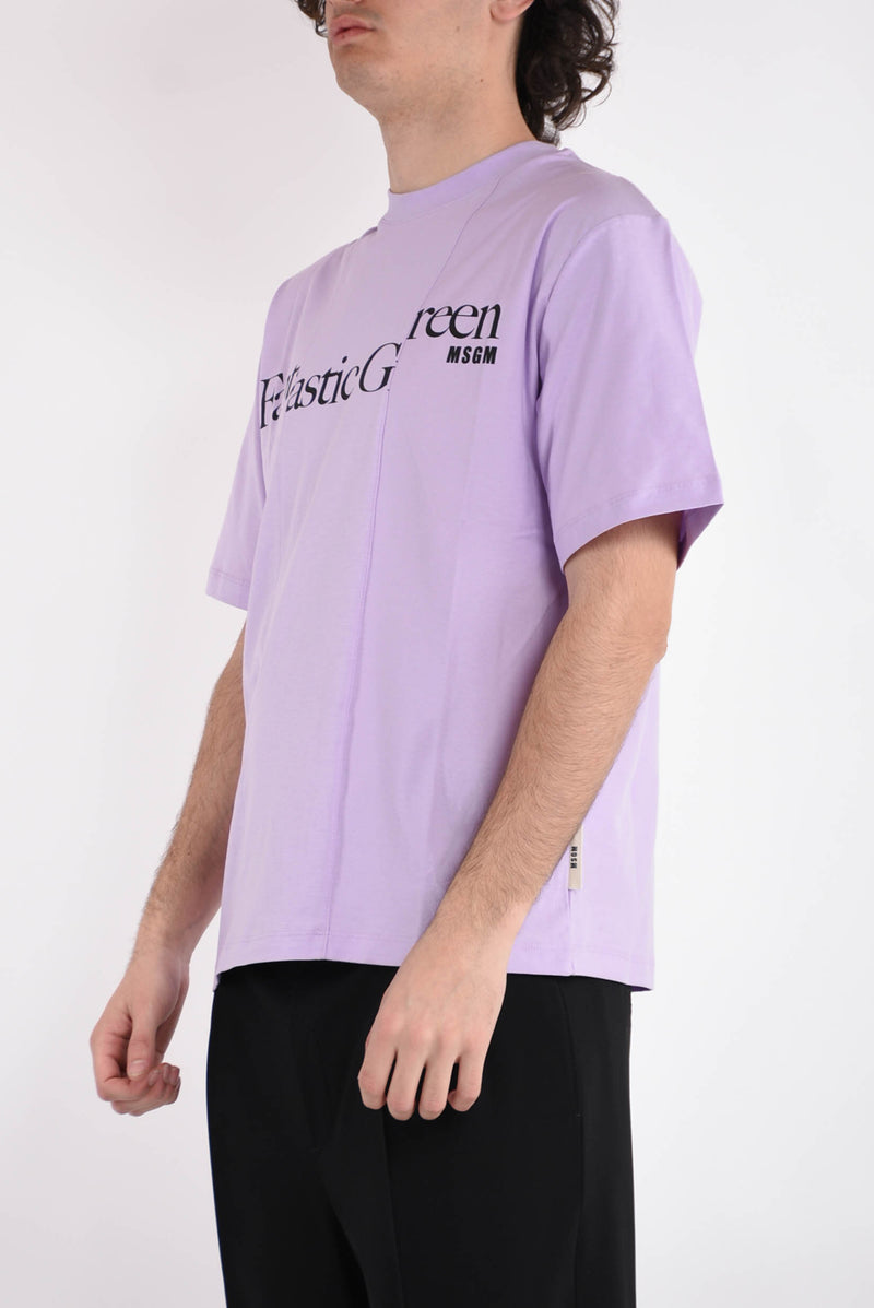 MSGM T-shirt in cotone organico