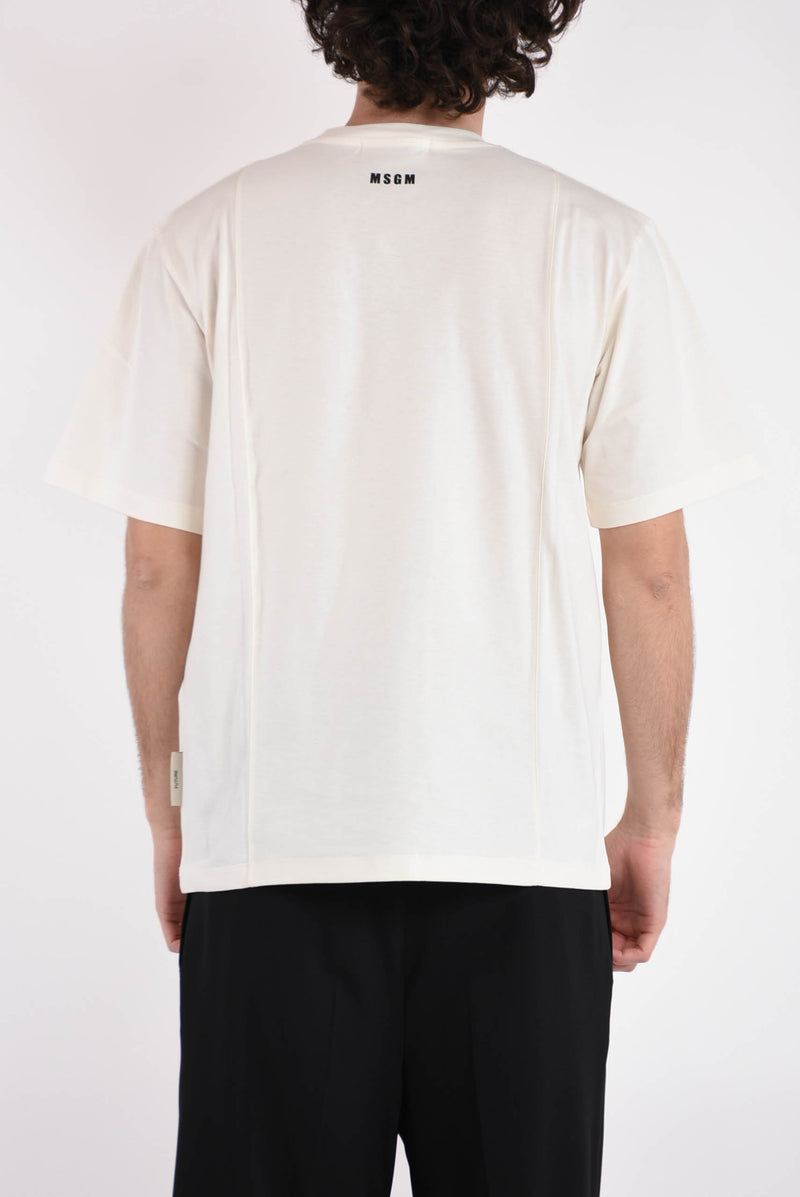 MSGM T-shirt in cotone organico