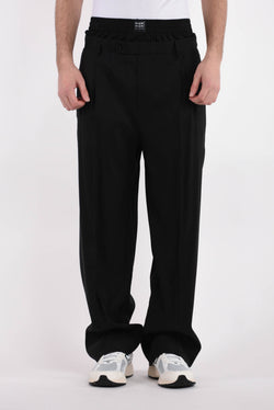 MSGM pantaloni in viscosa