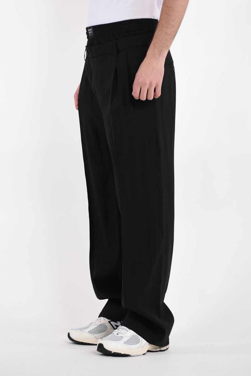 MSGM pantaloni in viscosa