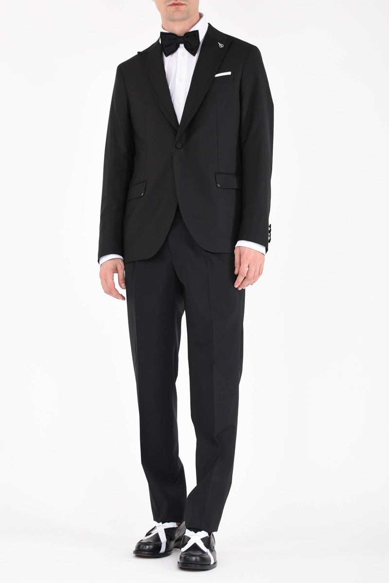 PAOLONI 1 button tuxedo suit