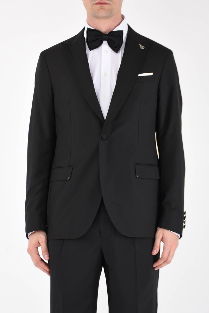 PAOLONI 1 button tuxedo suit