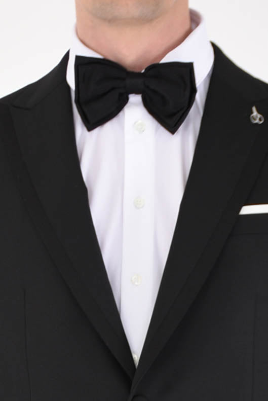 PAOLONI Satin bow tie