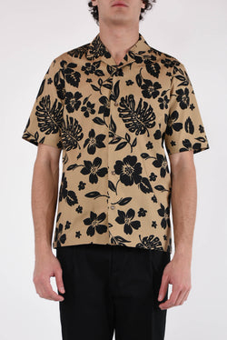 PAOLO PECORA Camicia fantasia in cotone