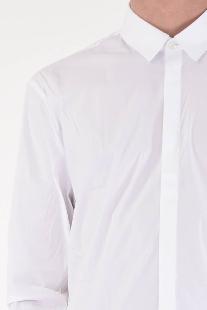 PATRIZIA PEPE Camicia in popeline stretch