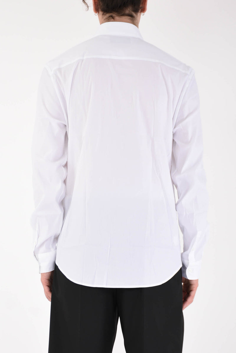 PATRIZIA PEPE Camicia in popeline stretch