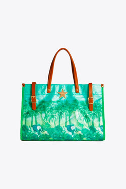 PIN UP borsa shopper modello palm paradise