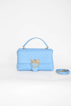 PINKO borsa a tracolla modello love lady puff chevron