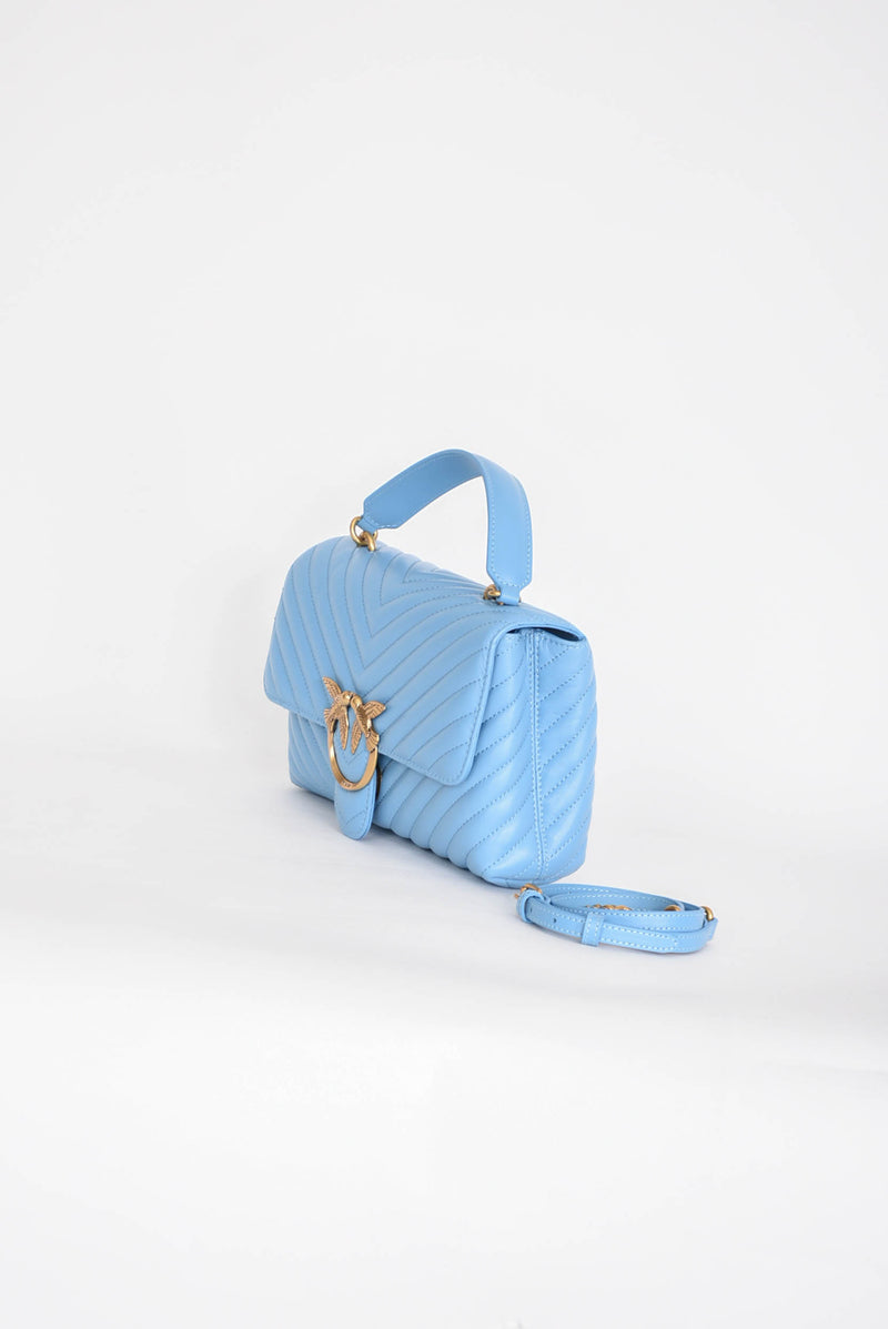 PINKO borsa a tracolla modello love lady puff chevron