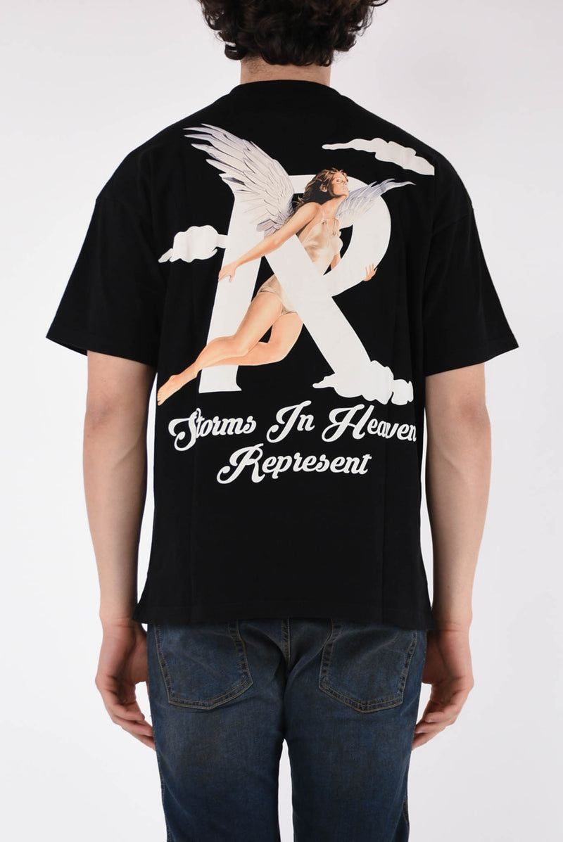 REPRESENT T-shirt storms in heaven in cotone