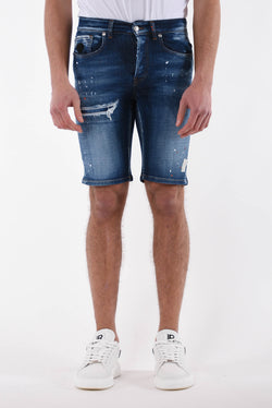 JOHN RICHMOND Bermuda in denim