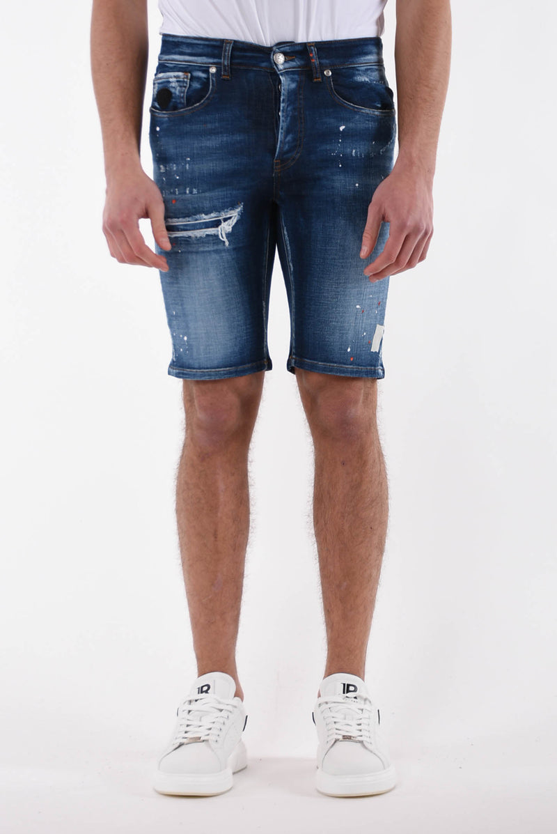 JOHN RICHMOND Bermuda in denim