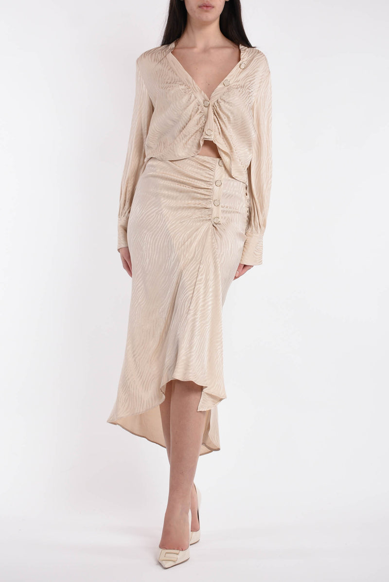 SIMONA CORSELLINI blusa cropped