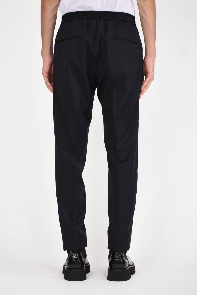 TAGLIATORE Pantaloni jogger in fresco lana