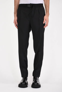 TAGLIATORE Pantaloni jogger in fresco lana