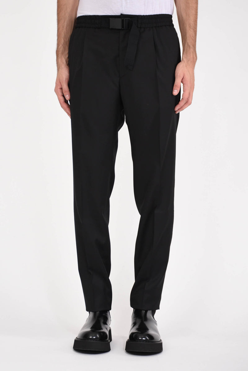 TAGLIATORE Pantaloni jogger in fresco lana
