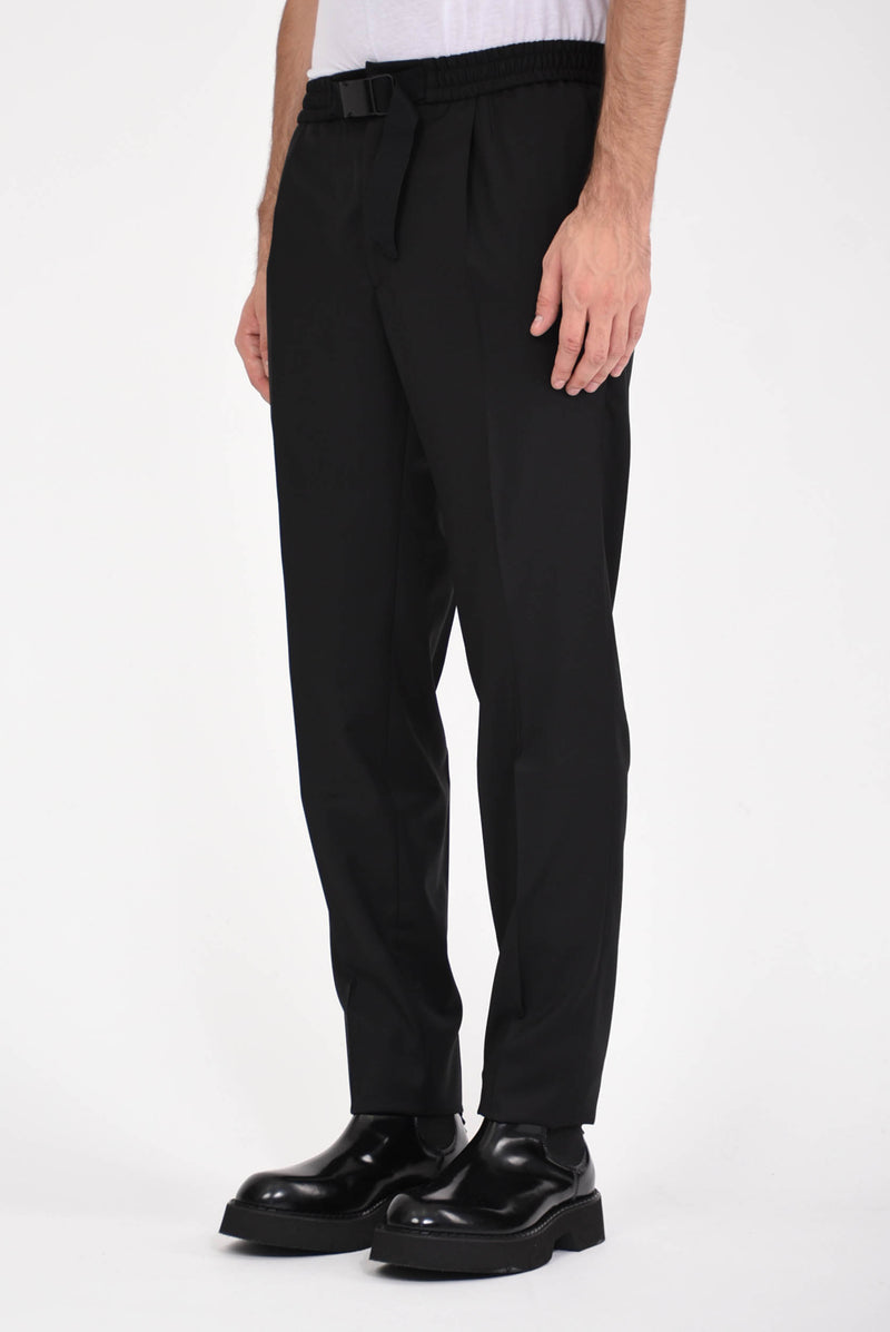 TAGLIATORE Pantaloni jogger in fresco lana