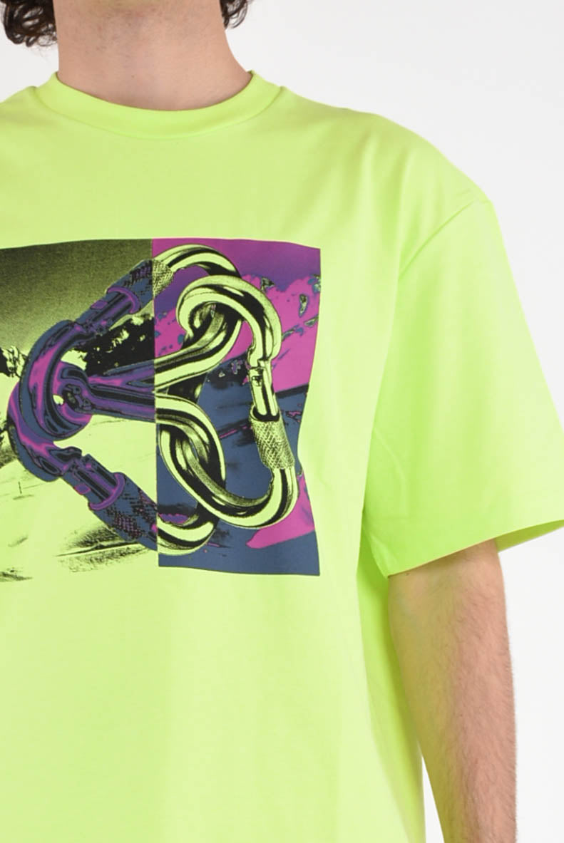 THE NORTH FACE T-shirt graphic in cotone