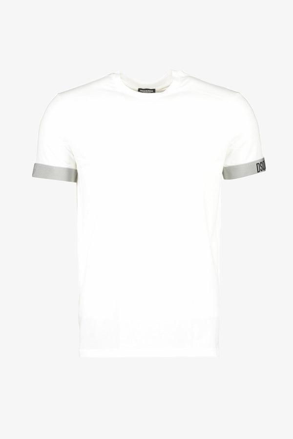 DSQUARED T-shirt con logo in cotone