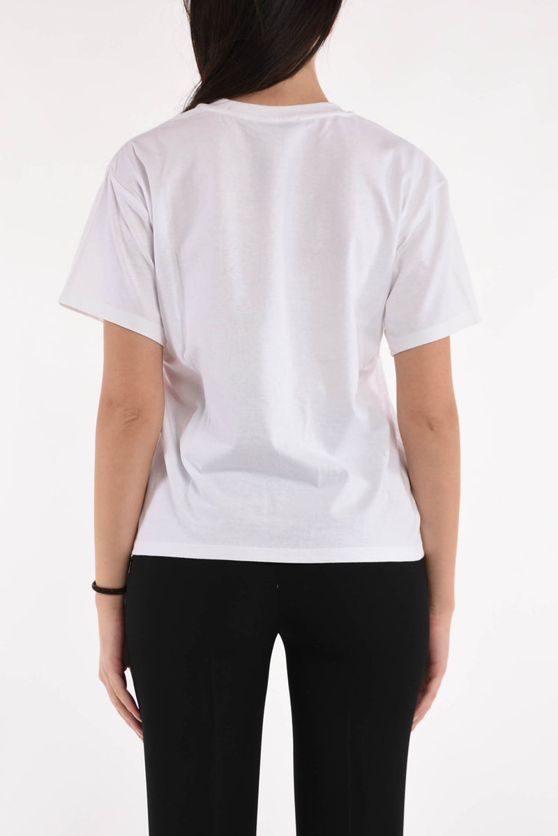 TWIN SET t-shirt con logo ricamato