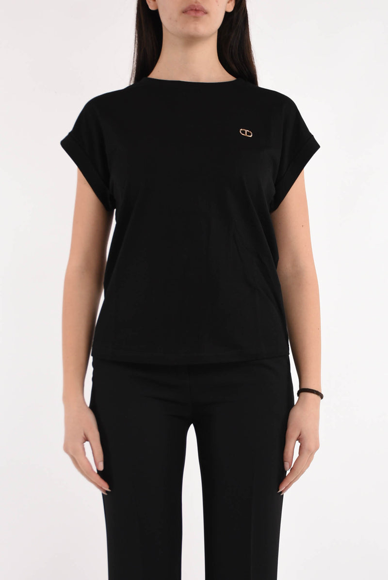 TWIN SET t-shirt girocollo