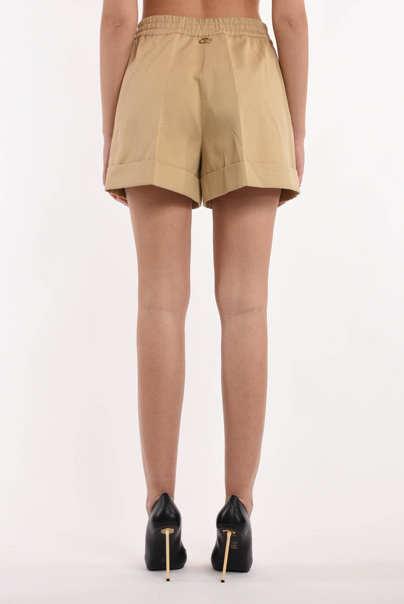 TWIN SET shorts in lino
